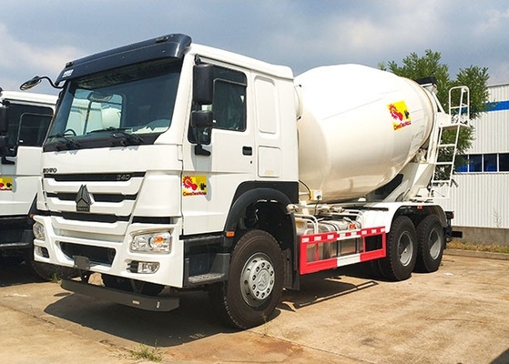 Ciment concret de mélangeur du camion 8cbm 6X4 de mélangeur concret de Sinotruk HOWO