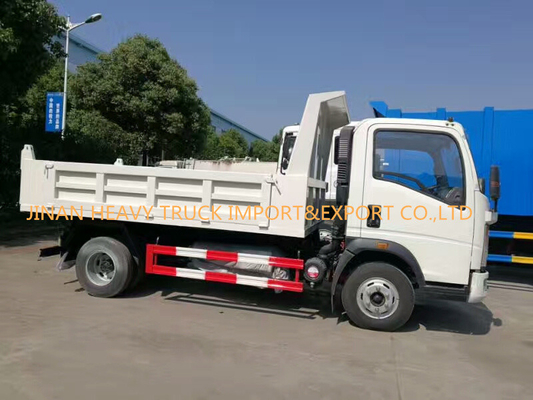 camion à benne basculante commercial de faible puissance des camions 5T petit sino Howo 4x2