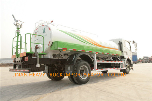 Camion d'arroseuse de l'eau de Howo de lumière de SINOTRUK 50000 litres de camion de pompiers de réservoir d'eau