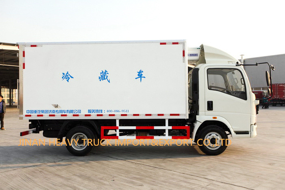 Camion réfrigéré de faible puissance de Howo 4X2 5 tonnes de 60000kg 7 TONNES