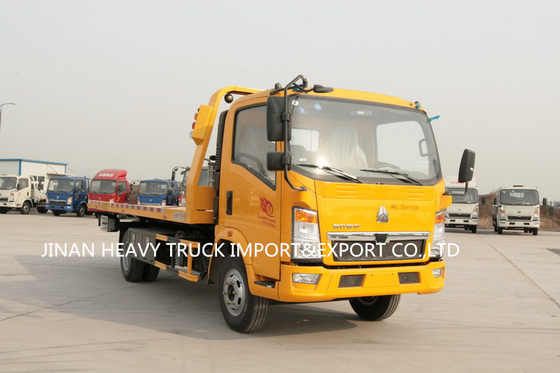 Véhicule de récupération de faible puissance de camion de Sinotruk HOWO 6 Ton Rescue Road Wrecker Tow