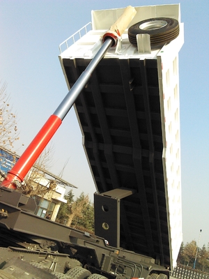 Sinotruk trois Axle Front remorques résistantes de 50 tonnes semi pour le transport de sable