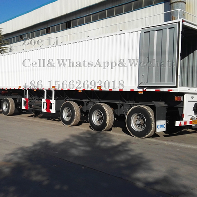 3 essieux 12 roues conteneur 50 tonnes camion lourd semi-remorque
