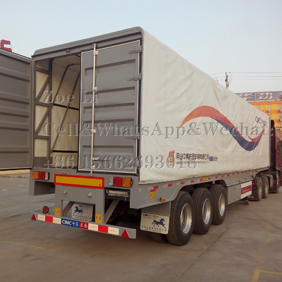 3 essieux 12 roues conteneur 50 tonnes camion lourd semi-remorque