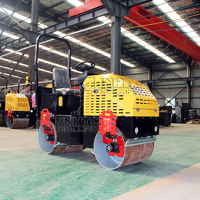 Compacteur de rouleau de route de machines de construction de 6 Ton Hydraulic Vibrator Single Drum