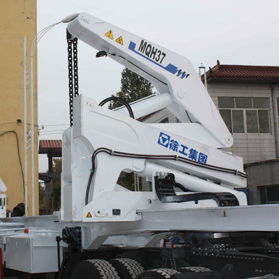 Grue latérale 40ft de expédition de conteneur de boom de pliage de souleveur de boom de XCMG 28Mpa 37ton 20ft