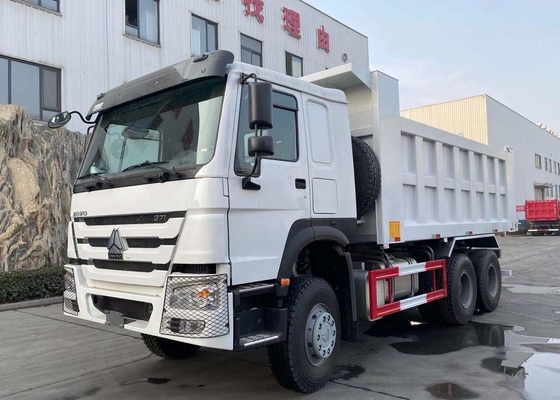 Camion à benne basculante résistant de camion à benne basculante de grue de Sinotruk HOWO 6X4 371HP 18cbm Hyva