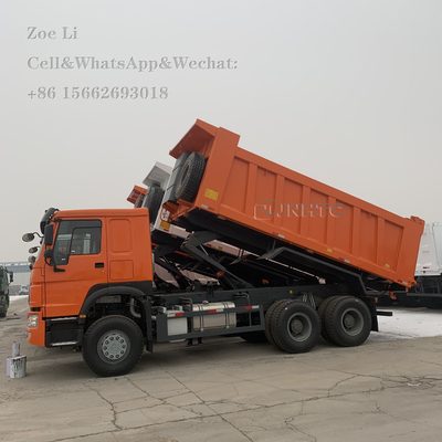 Sinotruk HOWO Euro 2 à gauche conduite 6x4 371 chevaux camion à décharge blanc camion à décharge camion cargo