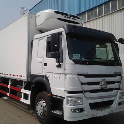 2 axes Sino Howo 10 roues 20 tonnes 30 cubic 6x4 réfrigérateur conteneur de réfrigération camion congélateur