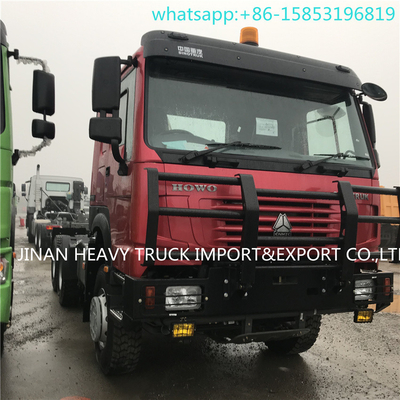 Plein camion de moteur du lecteur 6x6 de roue de SINOTRUK Howo pour Muddy Road