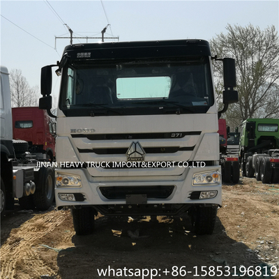 6 axes principaux 4x2 380hp de tracteur de howo de cargaison de roues doubles