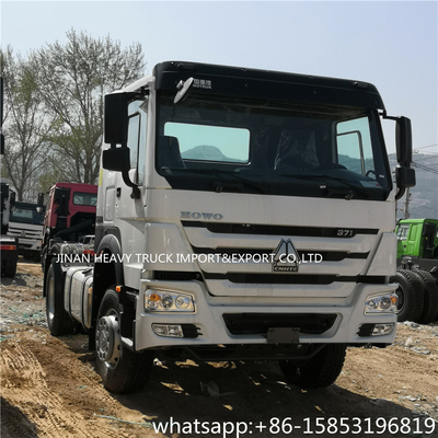 6 axes principaux 4x2 380hp de tracteur de howo de cargaison de roues doubles
