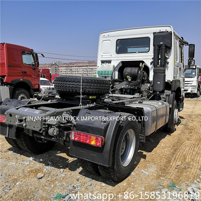 6 axes principaux 4x2 380hp de tracteur de howo de cargaison de roues doubles
