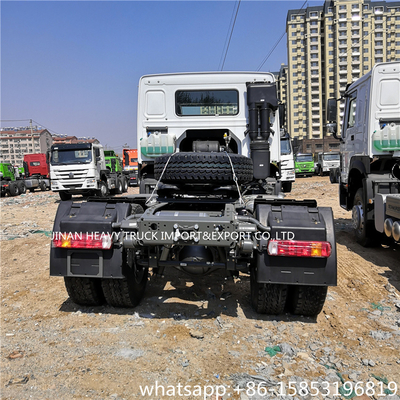6 axes principaux 4x2 380hp de tracteur de howo de cargaison de roues doubles