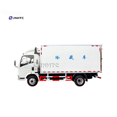 Howo 6 Wheeler Light Refrigerated Box Truck 3T 5 tonnes