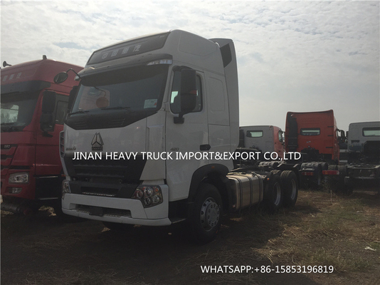 double conducteur Prime Mover Truck Sinotruk HOWO A7 6X4 du réservoir 400L diesel