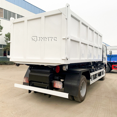 Camion hydraulique 4x2 de faible puissance 14cbm Euro2 de compacteur de déchets de petit pain de bras de crochet