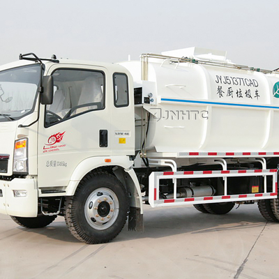 Camion commercial de faible puissance de HOWO 4x2 Euro4 Euro2 pour la nourriture Hutch Waste de cuisine