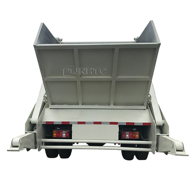 Petit conteneur du camion à ordures 4x2 3m3 5m3 d'oscillation de lumière hydraulique de bras