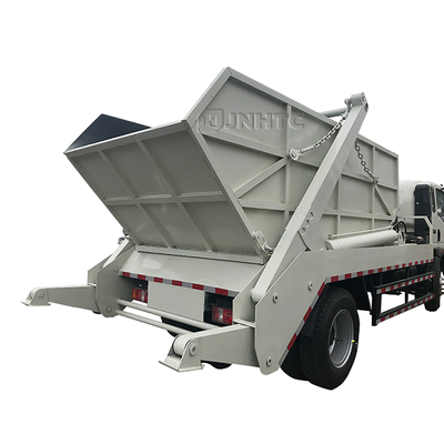 Petit conteneur du camion à ordures 4x2 3m3 5m3 d'oscillation de lumière hydraulique de bras