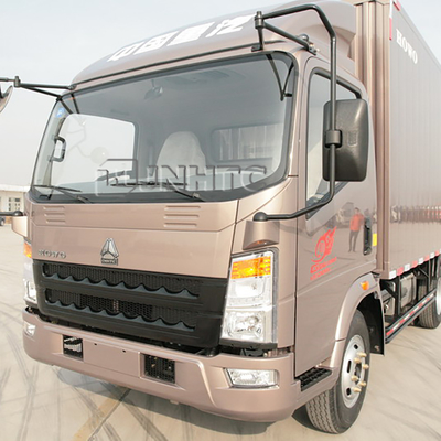 Devoir 4x2 de Van Cargo Box Truck Light de la livraison de SINOTRUK HOWO