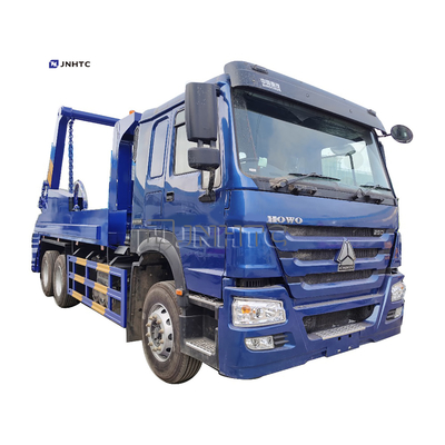 Poubelle de déchets hydraulique de conteneur du camion à ordures Euro2 Euro3 de bras d'oscillation de HOWO 6x4 12cbm 15cbm