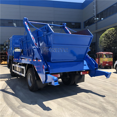 Poubelle de déchets hydraulique de conteneur du camion à ordures Euro2 Euro3 de bras d'oscillation de HOWO 6x4 12cbm 15cbm