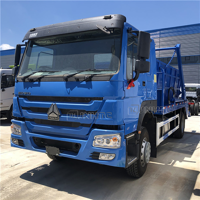 Poubelle de déchets hydraulique de conteneur du camion à ordures Euro2 Euro3 de bras d'oscillation de HOWO 6x4 12cbm 15cbm