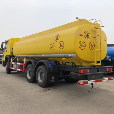 Remorque Euro2 Euro3 25000L 6x4 de bateau-citerne de mazout de Sinotruk HOWO 371hp