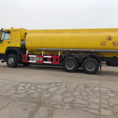 Remorque Euro2 Euro3 25000L 6x4 de bateau-citerne de mazout de Sinotruk HOWO 371hp