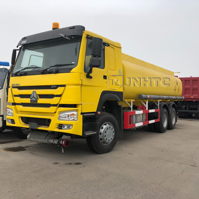 Remorque Euro2 Euro3 25000L 6x4 de bateau-citerne de mazout de Sinotruk HOWO 371hp