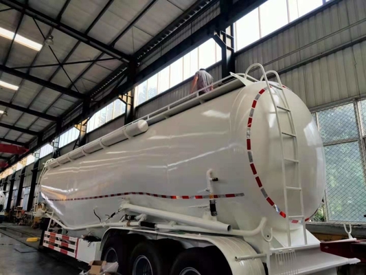 De Liangshan 30000l-60000l de carburant de bateau-citerne remorque en aluminium semi