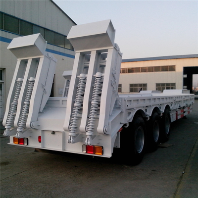 3 l'axe de l'axe 4 100 tonnes de bas enfoncent semi la remorque pour l'excavatrice Transport de Loder de roue