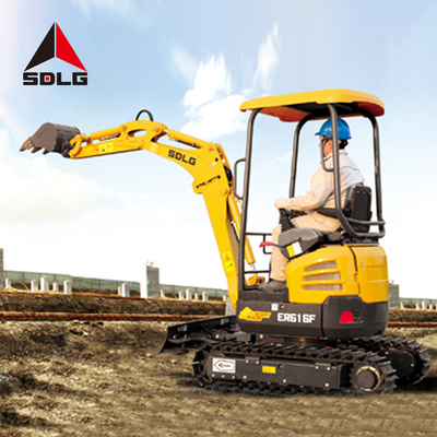 Machines de construction lourde de SDLG ER616F 1 Ton Mini Excavator