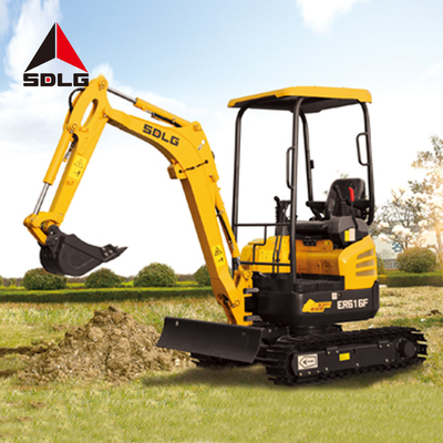 Machines de construction lourde de SDLG ER616F 1 Ton Mini Excavator