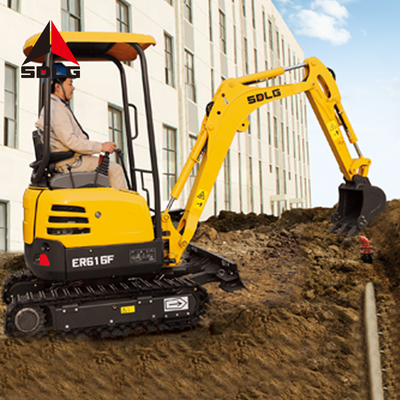 Machines de construction lourde de SDLG ER616F 1 Ton Mini Excavator