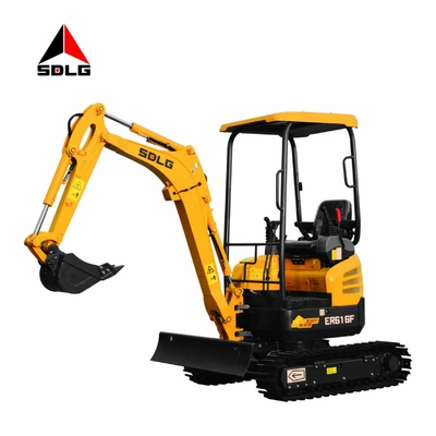 Machines de construction lourde de SDLG ER616F 1 Ton Mini Excavator