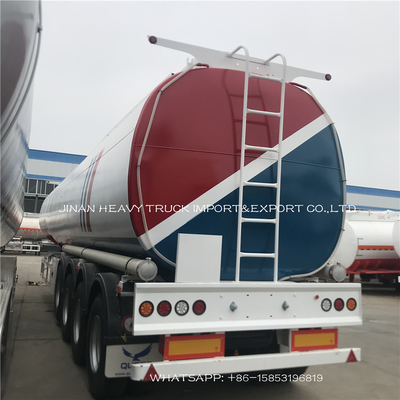 De 3 remorques résistantes d'axes semi de stockage d'huile de réservoir de carburant remorque diesel liquide semi