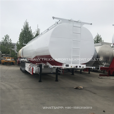3 axes Fuwa ou remorque liquide de camion de transport de Bpw peuvent être chauffés 40 cubiques