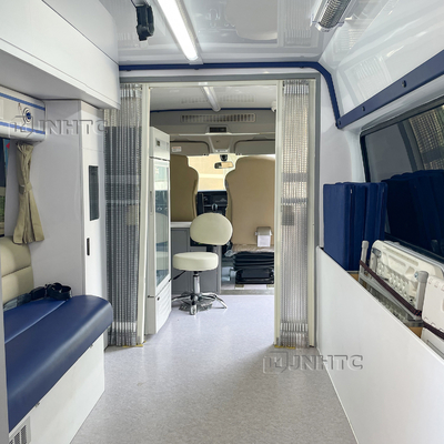 Vaccination mobile médicale Van Ambulance Car du secours Euro5