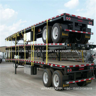 2 de l'axe 13/16 de Ton Heavy Duty Semi Trailers Fuwa de conteneur remorque 40ft semi