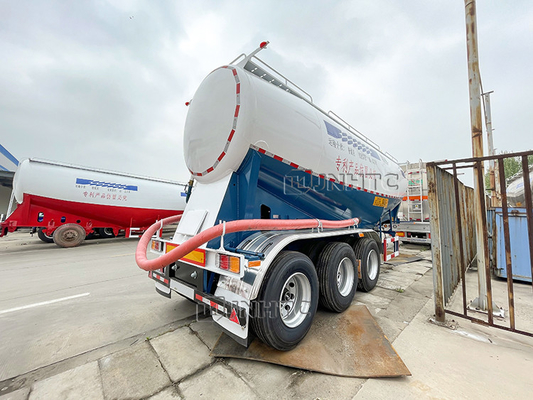Vraquier de ciment de 3 Axle Heavy Duty Semi Trailers 50 CBM