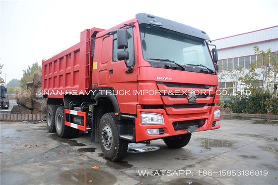 30 transport de Ton Sinotruk Howo Dump Truck 10 Wheeler Heavy Truck For Earth