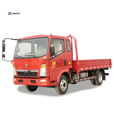 Le message publicitaire de faible puissance de SINOTRUK HOWO 4x2 troque 2 la tonne 5 Ton Flatbed Truck de la tonne 3