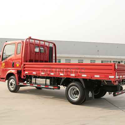 Le message publicitaire de faible puissance de SINOTRUK HOWO 4x2 troque 2 la tonne 5 Ton Flatbed Truck de la tonne 3