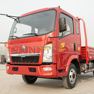Le message publicitaire de faible puissance de SINOTRUK HOWO 4x2 troque 2 la tonne 5 Ton Flatbed Truck de la tonne 3
