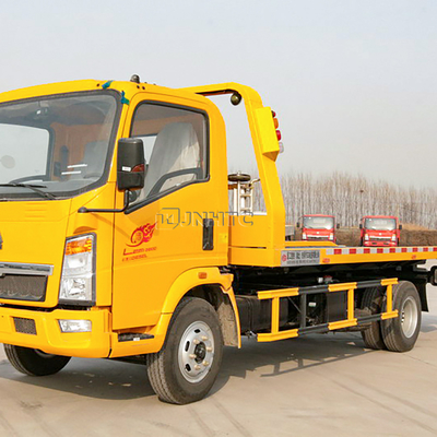 Sinotruk HOWO nouveau/a employé 3 tonnes de naufrageur Tow Road Block Removal Truck de 4x2
