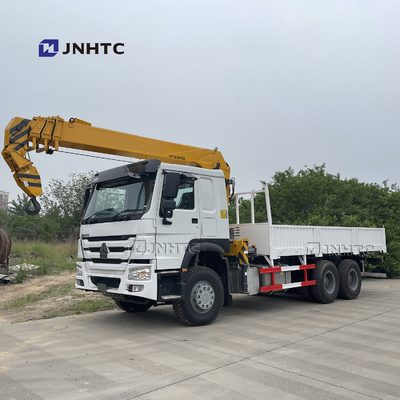 Le camion télescopique de Sinotruk Howo 6x4 10 a monté la grue de Crane Straight Arm Cargo Truck