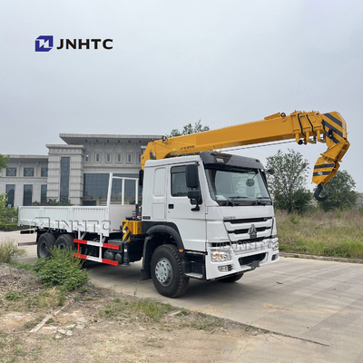 Le camion télescopique de Sinotruk Howo 6x4 10 a monté la grue de Crane Straight Arm Cargo Truck