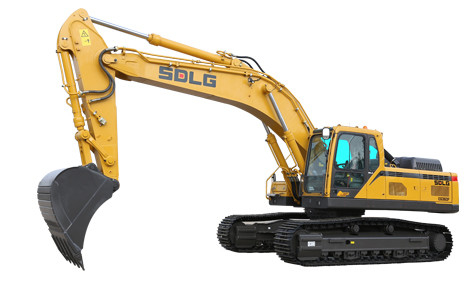 Excavatrices hydrauliques résistantes 1.9m3 de portée du bêcheur 36ton de chenille de SDLG E6360F longues